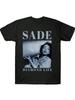 Sade Adu Diamond Life Винтажная футболка 2025 Футболка Летняя Винтажная Мода Уличная одежда Харадзюку Топ Оверсайз Футболка