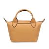 Longchamp Le Pliage Cuir 17 Lambskin Dumpling Bag Mini Women Handbags Honey 1500757P15