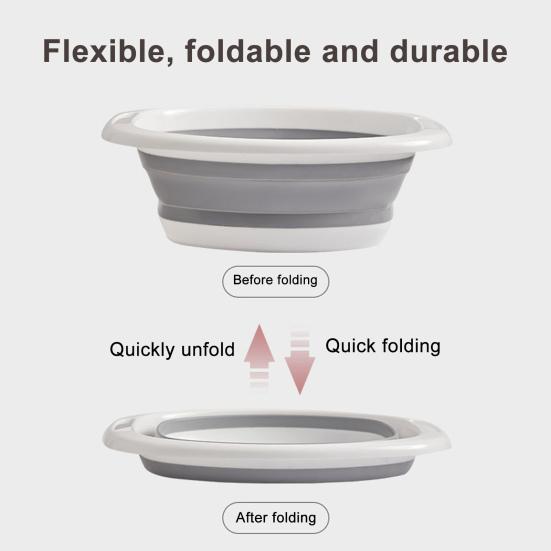 Складная ванночка для ног Портативный бассейн Ванночка для ног Большая вместимость Нога