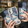 Phone Case: 2D Flat Samsung Galaxy A34 A35 M05 M06 S20 S22 S21 FE Plus 5G Protective Case, Sailor Suit Drooping-eared Little Bunny, Perfect Christmas