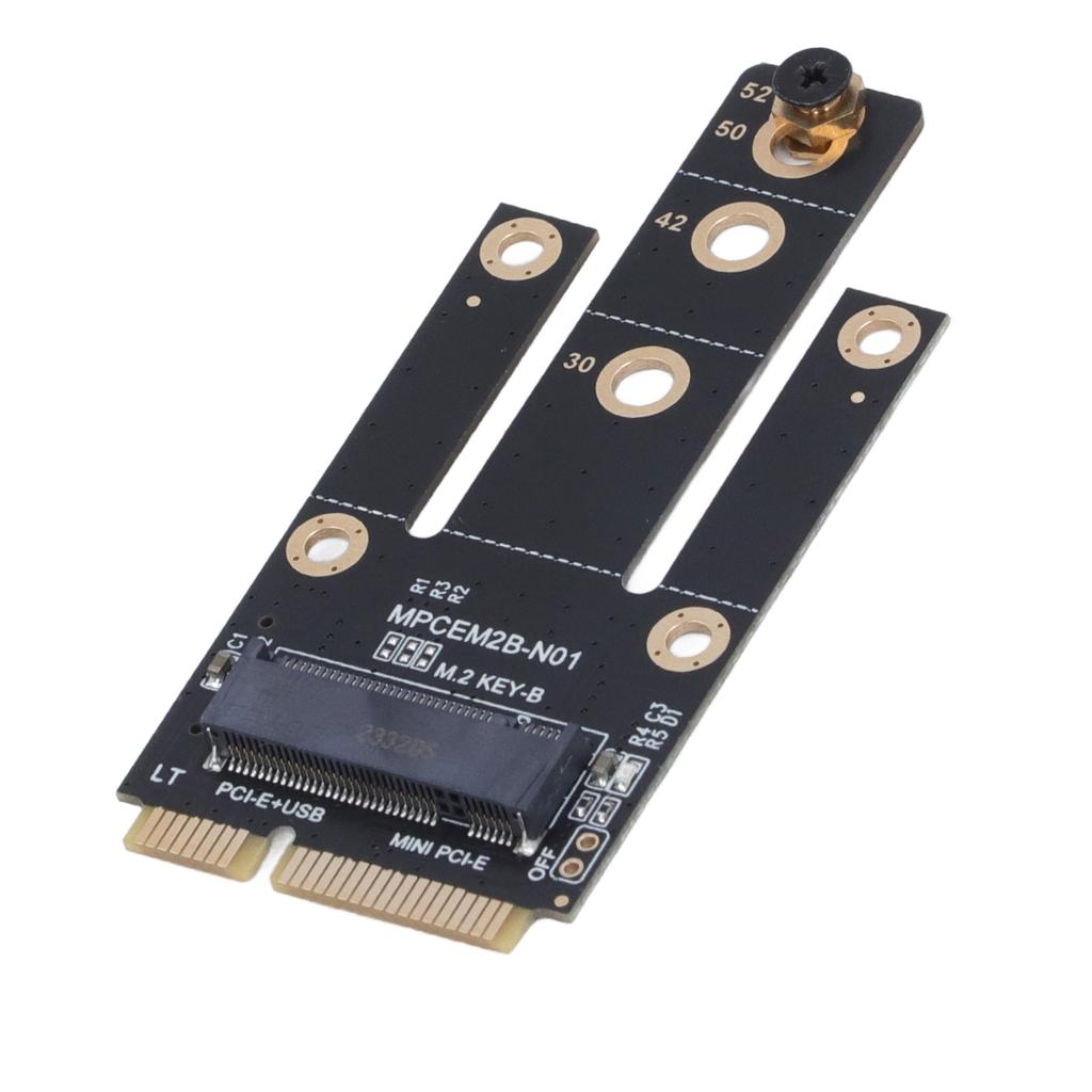 Mini PCIe To M.2 NGFF Adapter PCB Mini PCI Express To M.2 KEY B Converter with for NANO SIM Card