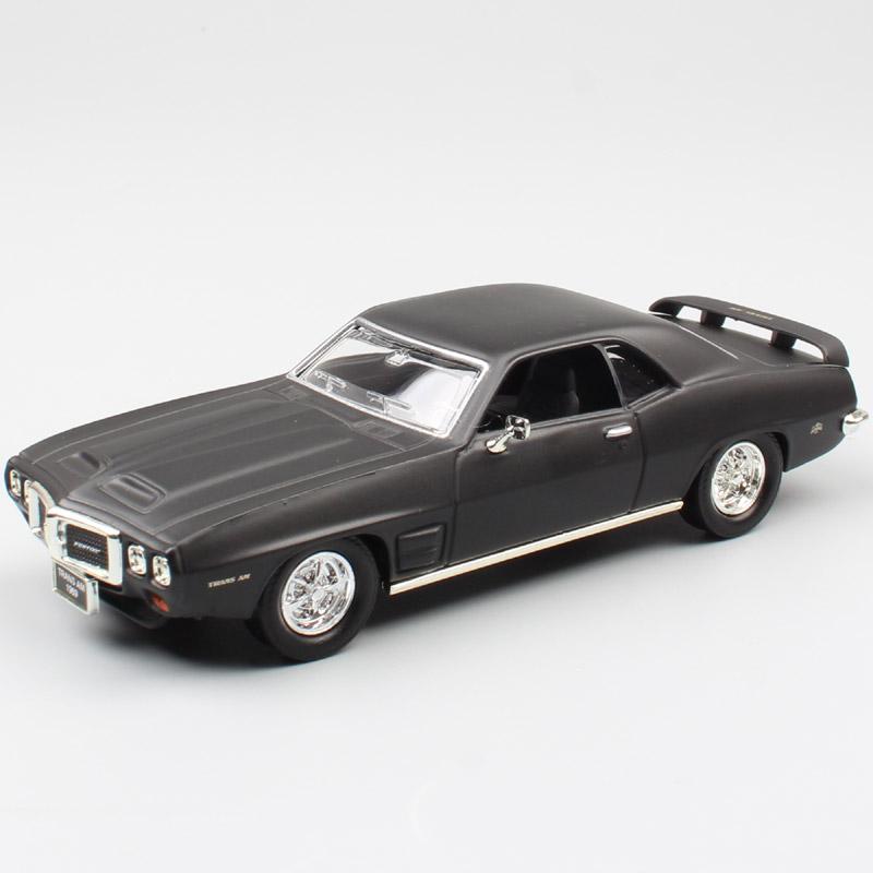 Road Signature Масштаб 1/43 Классический 1969 Pontiac Firebird Trans AM Маслкар Литые модели и игрушечные транспортные средства Модели-реплики