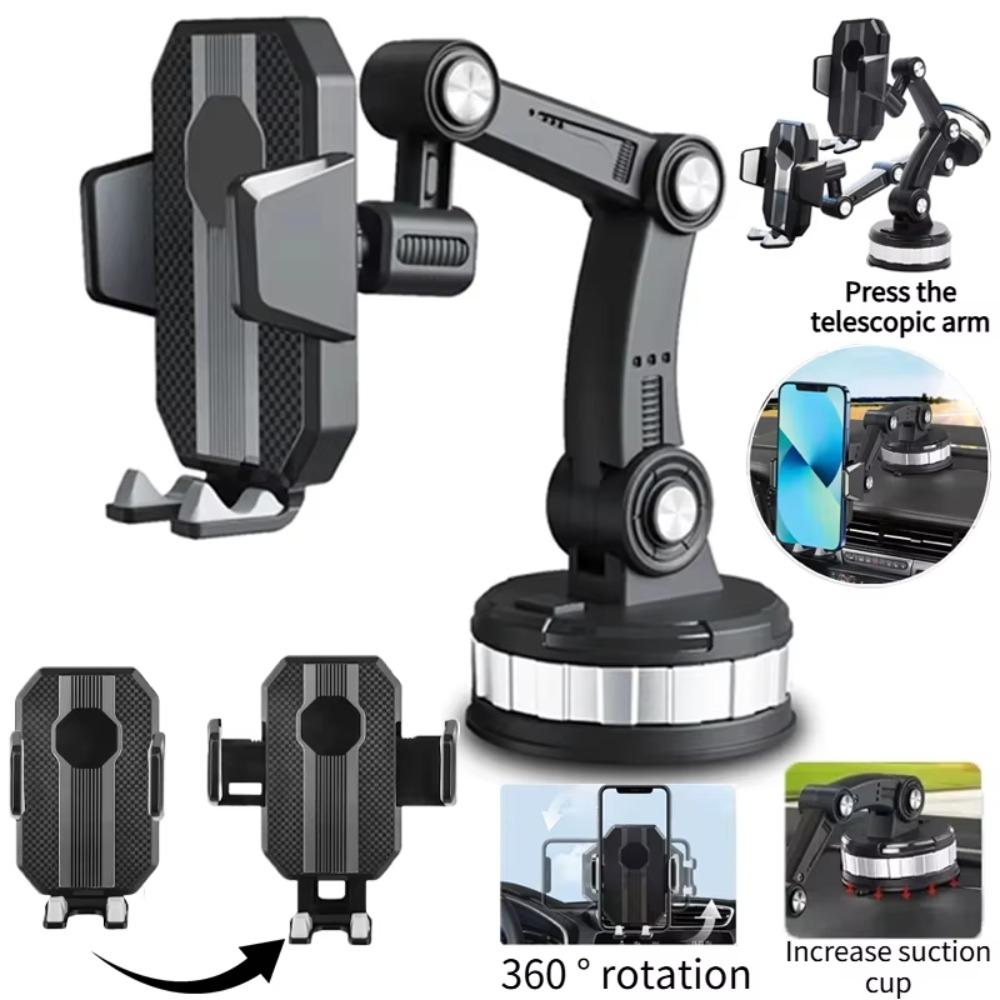 Rotatable Car Phone Holder Super Adsorption Phone Mount Car Skylight Dashboard Windshield