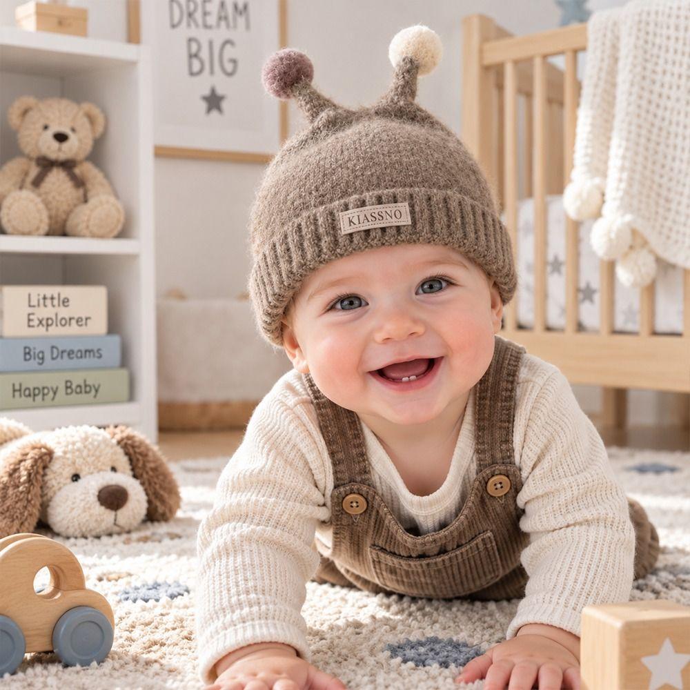 Ear Protection Winter Baby Hat Warm Infant Beanie Cap Cute Kids Pullover Hats