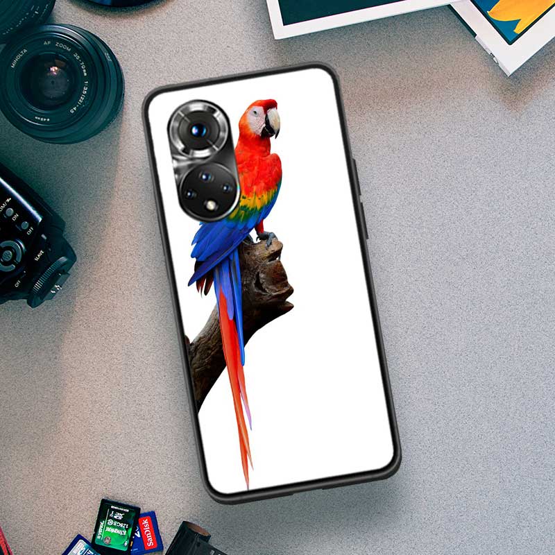 Чехол для телефона Parrot Bird для Huawei P Smart 2021 Y5 Y6 Y7 Y9 Honor 50 20 Pro 10 10I 9 9X Y9S 8 8A 8X 8S 7S