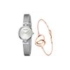 Calvin Klein Часы Calvin Klein Quartz Pure Series Кварцевый механизм Стальной ремешок Белый циферблат Женские часы K8G23126