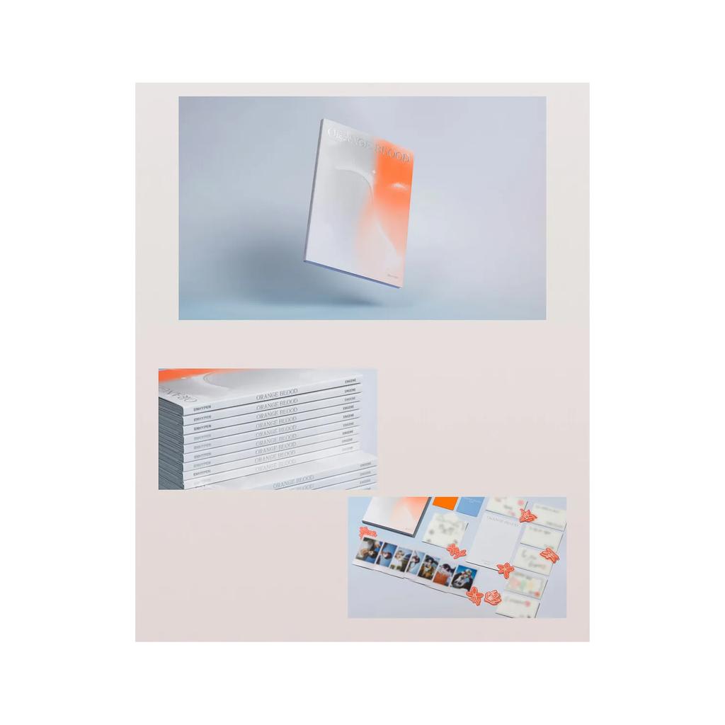 ENHYPEN - ORANGE BLOOD [ENGENE ver.][Random 1 of 7 Types Sent]