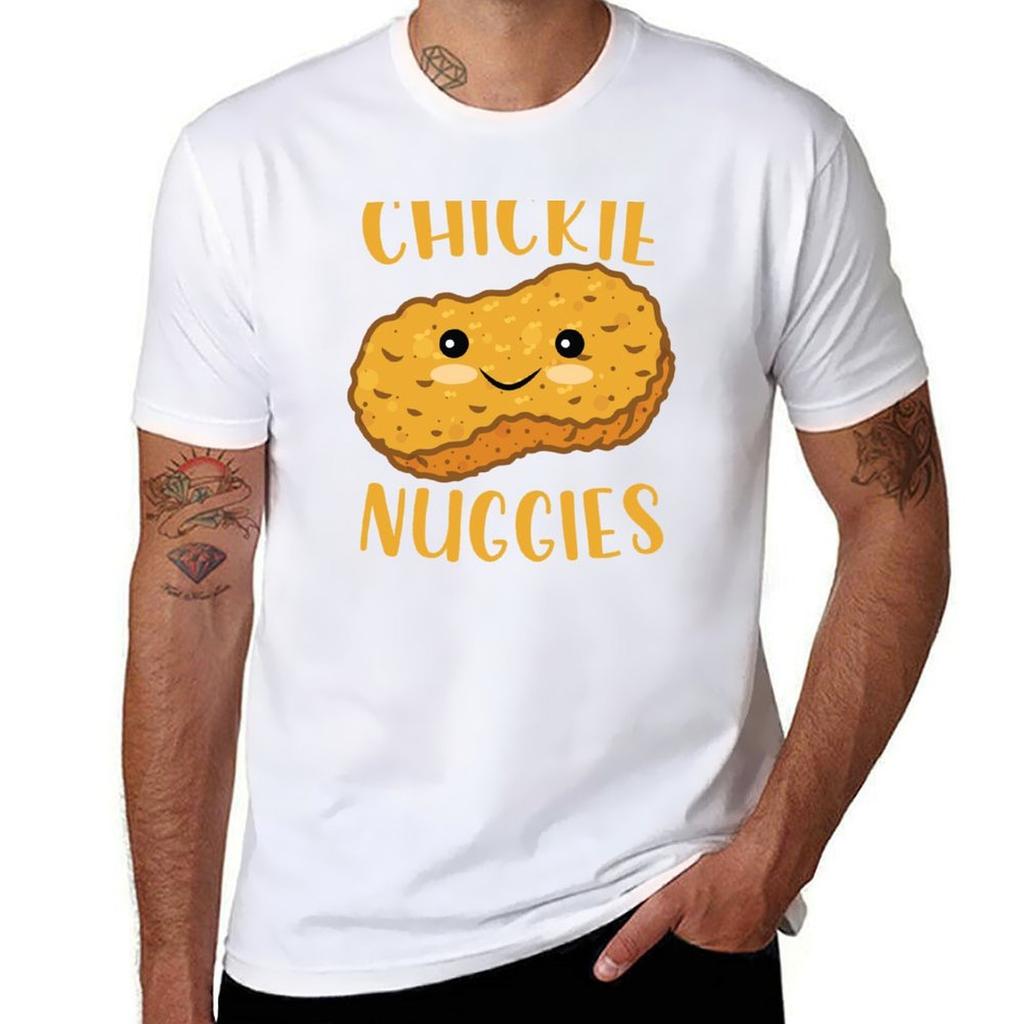 Футболка Chickie Nuggies Спортивная Повседневная Дышащая Футболка