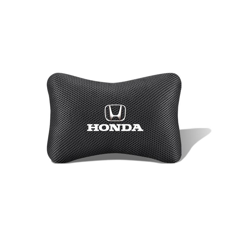 TQDX8 1Pcs Car Breathable Ice Silk Headrest Auto Neck Support Pillow For Honda Civic Accord Crosstour Spirior Odyssey Avancier UR-V