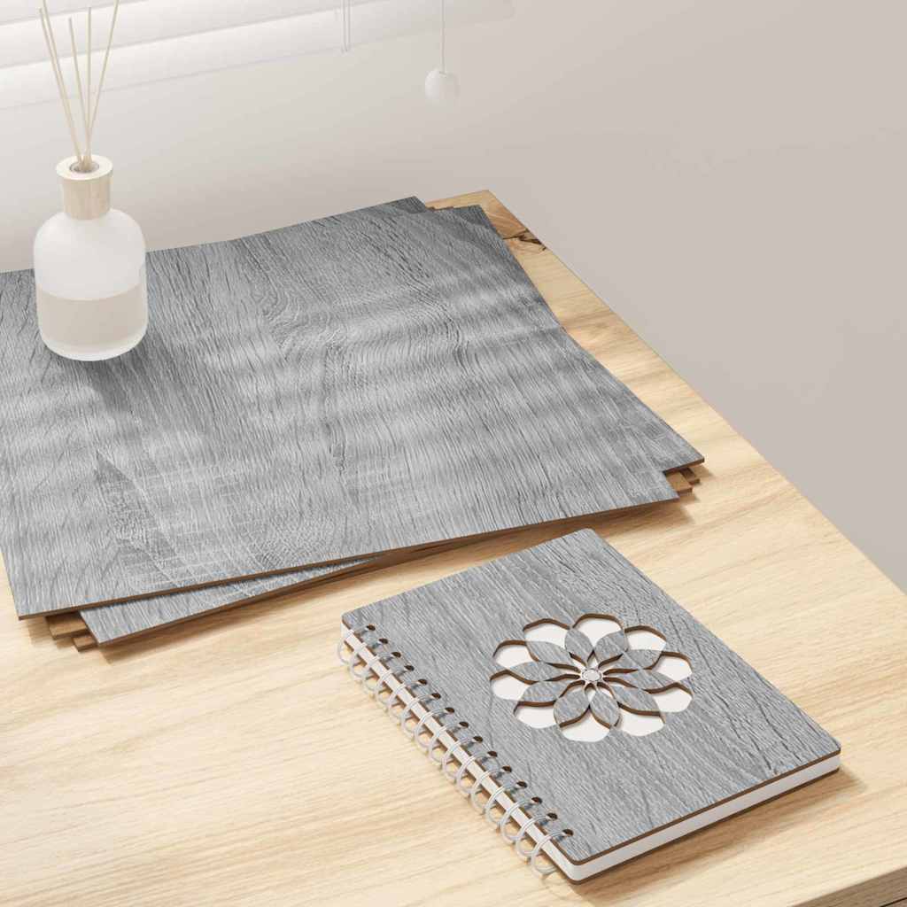 Decorative Panels 12 pcs Grey Sonoma 30 x 30 x 0.27 cm