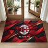 Ковер из хрустального велюра в дизайне AC Milan, мягкий декоративный коврик для прихожей спальни