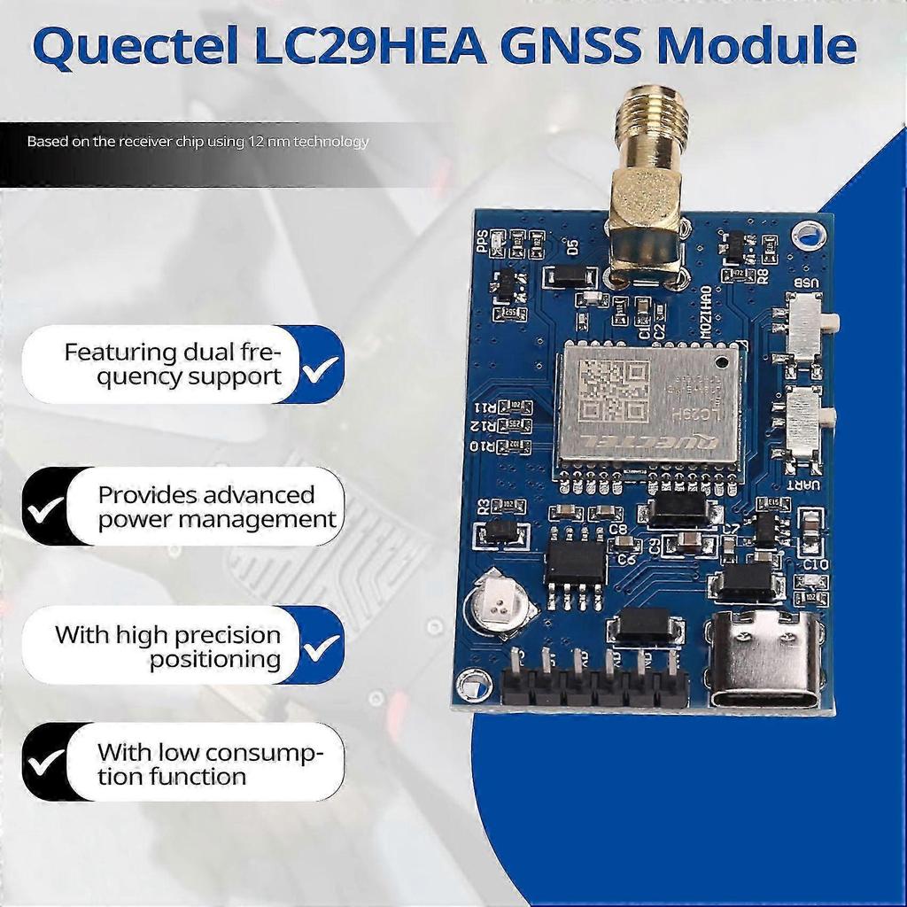 RTK positioning module Quectel LC29HEA high accuracy