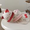 Cute Baby Girl Cartoon Baseball Cap Spring Autumn Mesh Sun Hat Soft Brim UV Protection Thin Breathable Visor