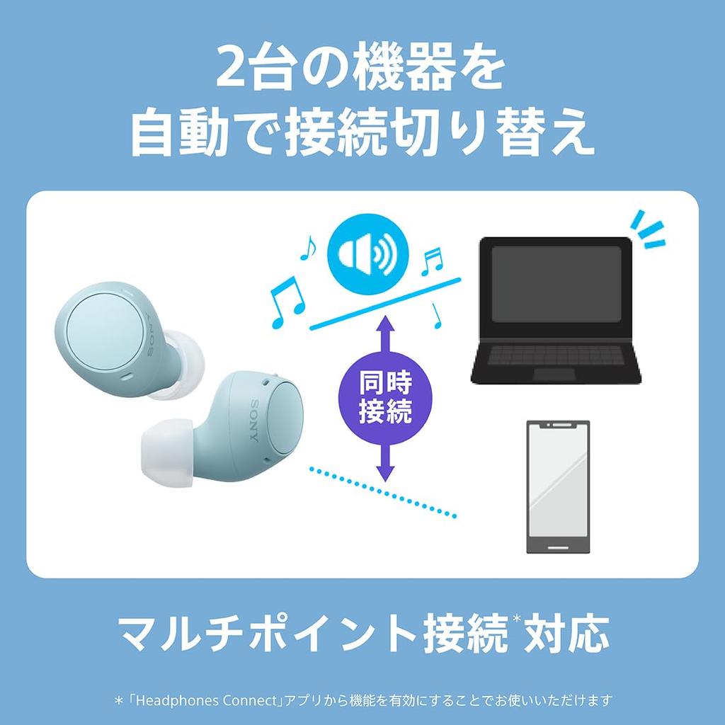 Sony WF-C510 Wireless Earphones Blue