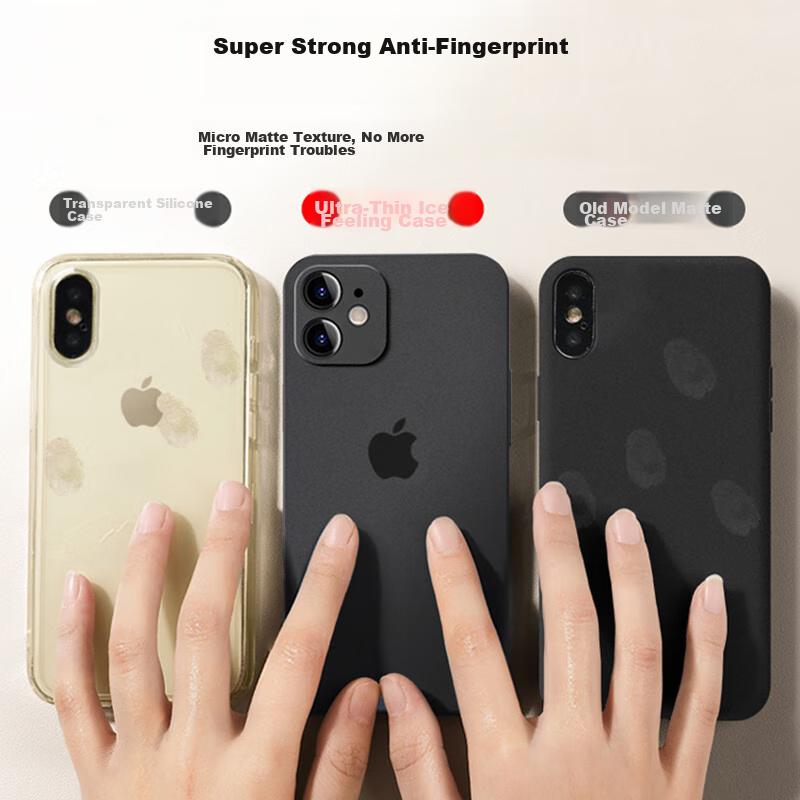 NEYAA IPhone 11 Case, Protective Cover with Full Lens Protection, Ultra-Thin Transparent Frosted Shockproof Soft, Distant Mountain Blue