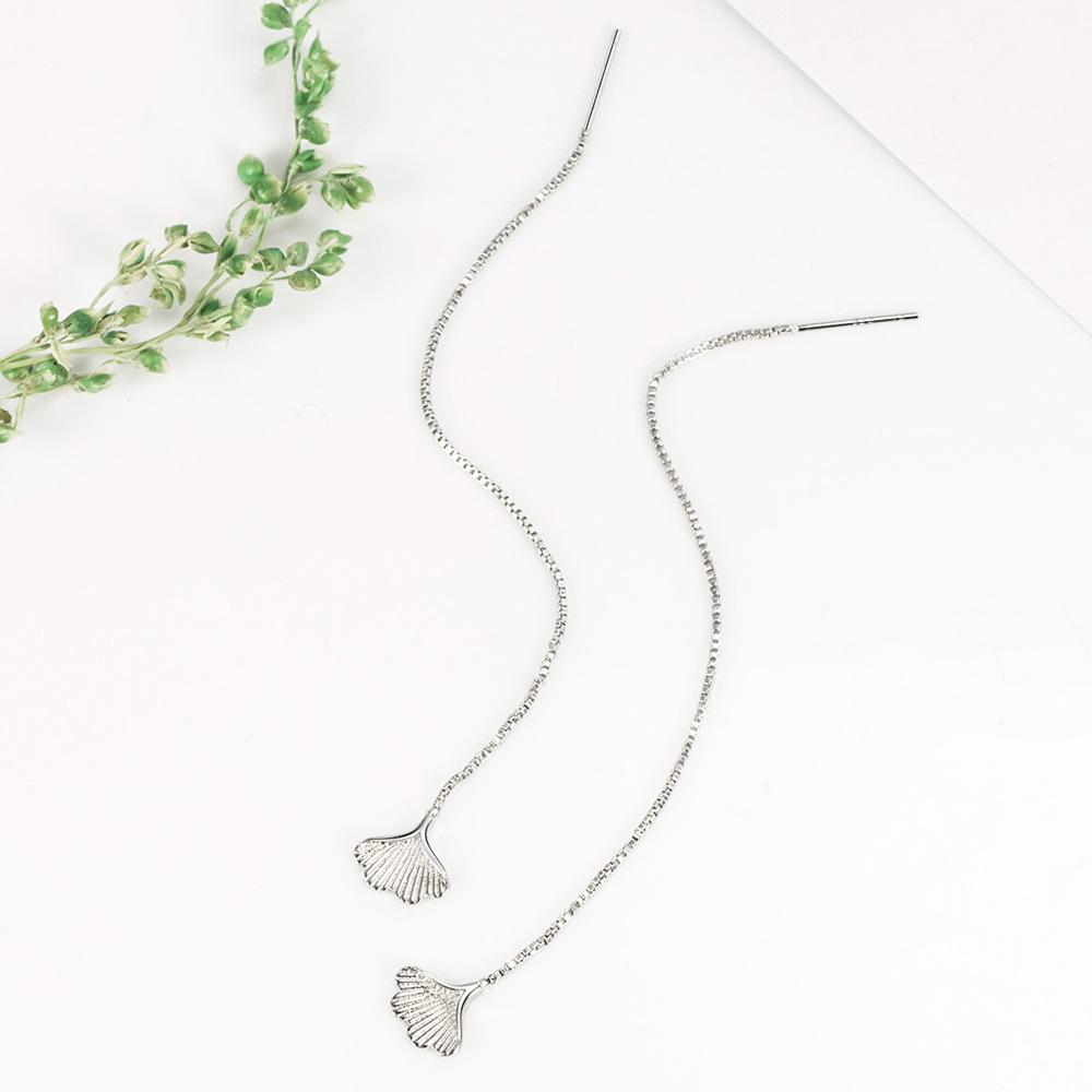 Креативные серьги Sweet Ginkgo