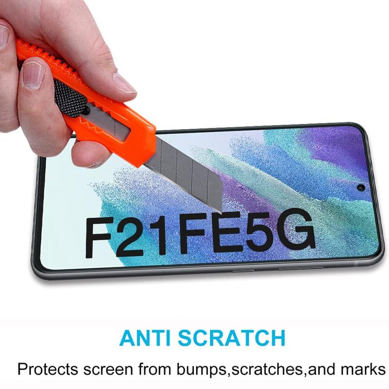 4 шт. закаленное стекло для Samsung Galaxy S23 S20 FE S21FE 2.5D 9H защитная пленка для экрана Samsung Galaxy S21 FE стекло