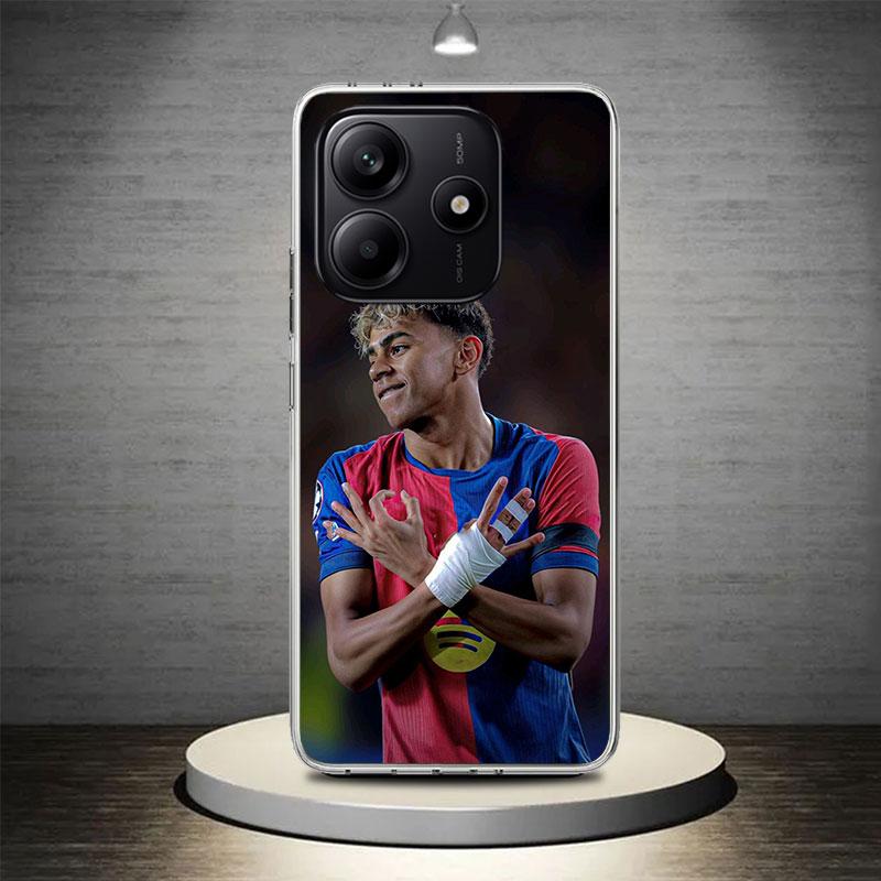 Чехол L-Lamine Y-Yamal 19 для Xiaomi Redmi Note 10 11 12 13 14 Pro Plus 14S 13 12S 11S 11T 11E 10S Мягкий Coque