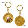 39Culture 2024 WORLD Compass type metal keychain/Kagamine Len