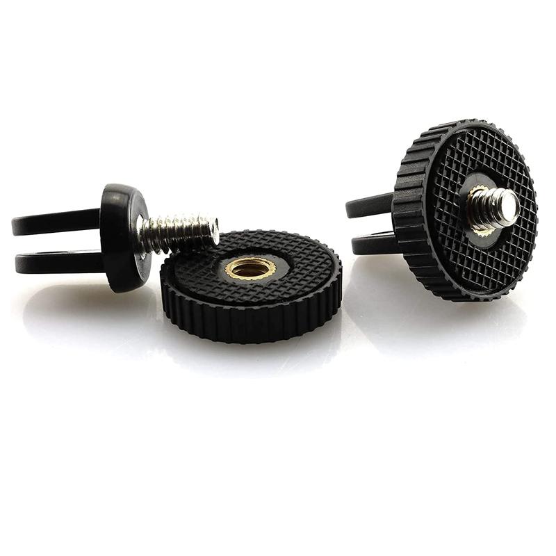 1/4-20 адаптер-адаптер для штатива GoPro Hero 12 11 10 9 8 7 6 5 SJCAM Insta360 X2 X3 DJI Osmo аксессуары для экшн-камер