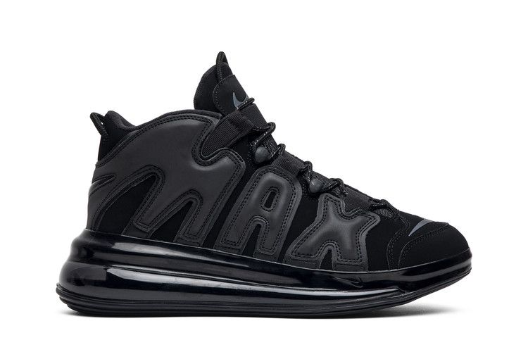 Мужские кроссовки Nike Air More Uptempo 720 Черный Черный/Черный-Черный