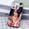 Jennifer Lopez Mobile Cell Phone Case for iPhone 17 16 15 14 13 12 11 X XR XS 8 7 Air Pro Max Plus Translucent Pink Cover
