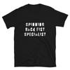 Spinning Back Fist Specialist MMA Combat Sports T‑Shirt