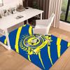 Nassr Football Club Crest Printed Area Rug for Office, Chair Rug, Decorative Carpet Floor Mat, Large Size Fan gifts Christmas gifts