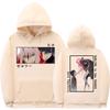 Japanese Anime Darling In The Franxx Zero Two Hiro Graphic Print Hoodie Men Women Plus Size Sweatshirts Casual Streetwear Tops