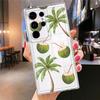 Чехол для телефона для Samsung Galaxy S26 Note 20 Ultra 10 S22 FE S21 S23 Ultra S25 Edge S20 Plus S24 Простой Кокос