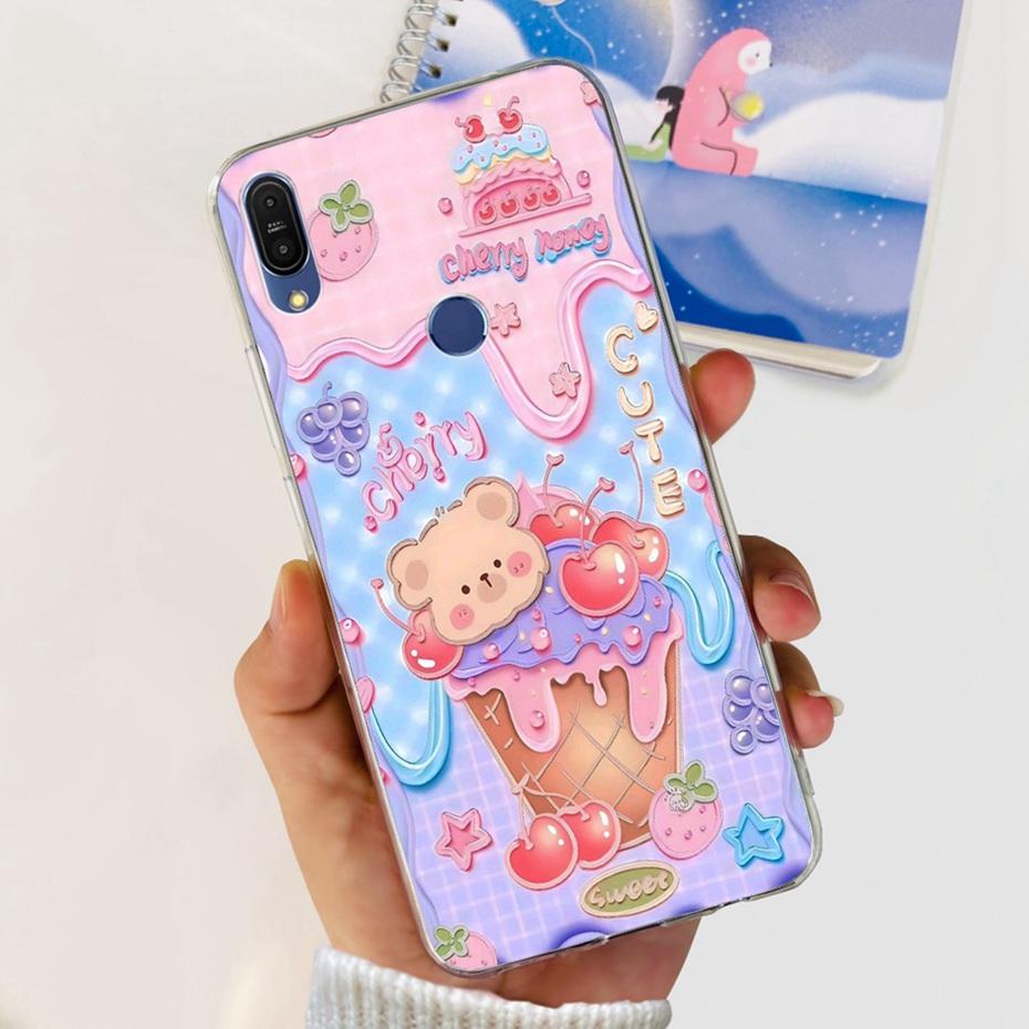 Красивый чехол с принтом для Asus ZenFone Max Pro (М1) Мягкий силиконовый чехол из ТПУ ZB602KL ZB601KL для телефонов Asus X00TD X00TDB