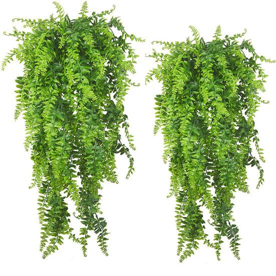78CM Artificial Fern Vine UV Resistant Reusable Home Wedding Wall Hanging Faux