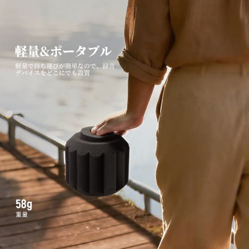 Neewer Microphone Isolation Ball Shield, Pop Filter, 5-Layer Sound-Absorbing Foam, Portable Windscreen Microphone Cover, Pop Blocker for 43-68mm Micro