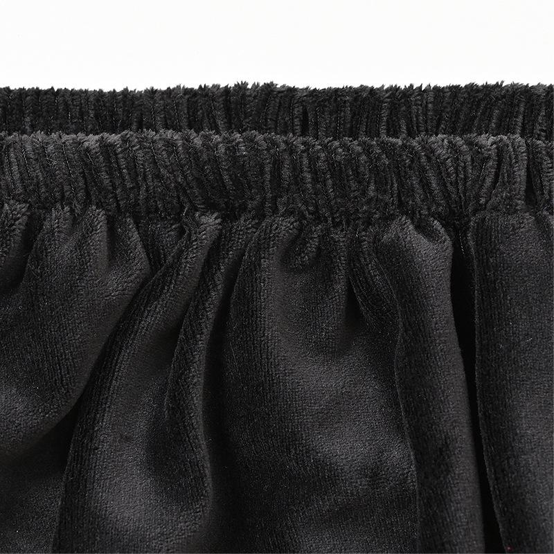 Чехол для табурета, квадратный вращающийся барный стул, сидение, бархатный защитный чехол для барного стула, высота стойки, средняя, низкая спинка, стул, праздничный