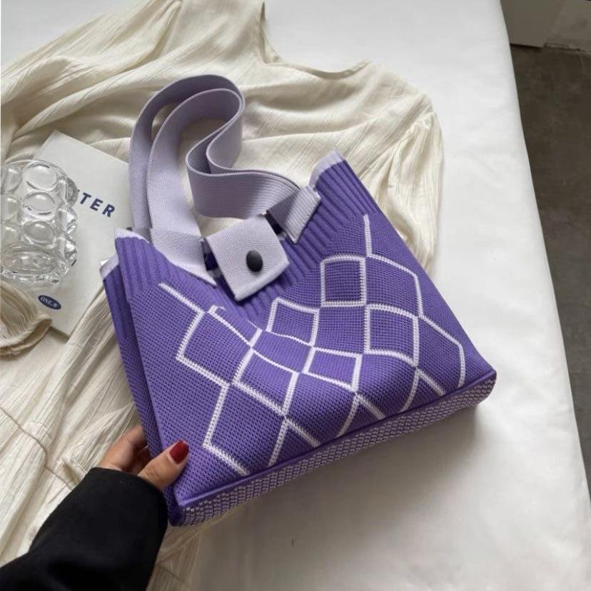 Вязаная крючком сетчатая пляжная сумка-тоут, сумка через плечо, сумки, вязаная сумка в стиле бохо для женщин, вязаная сумка-тоут большой емкости, сумка через плечо, женская эстетическая сумка-хобо