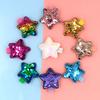 Children Baby Girls Shiny Sequins Five-pointed Star Shape Side Clip Hairpin Hair Decor