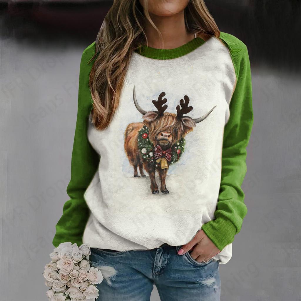 Animal Cow 3d Print Hoodies Women Fashion Hoodie Crewneck Animal Sweatshirt Harajuku Kawaii Coats Women Sweats Girl Clothes