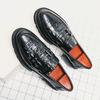 Модные кожаные итальянские свадебные мужские туфли повседневные 2024 коричневые мокасины деловые с острым носком роскошные лабутены оксфорды обувь Homme