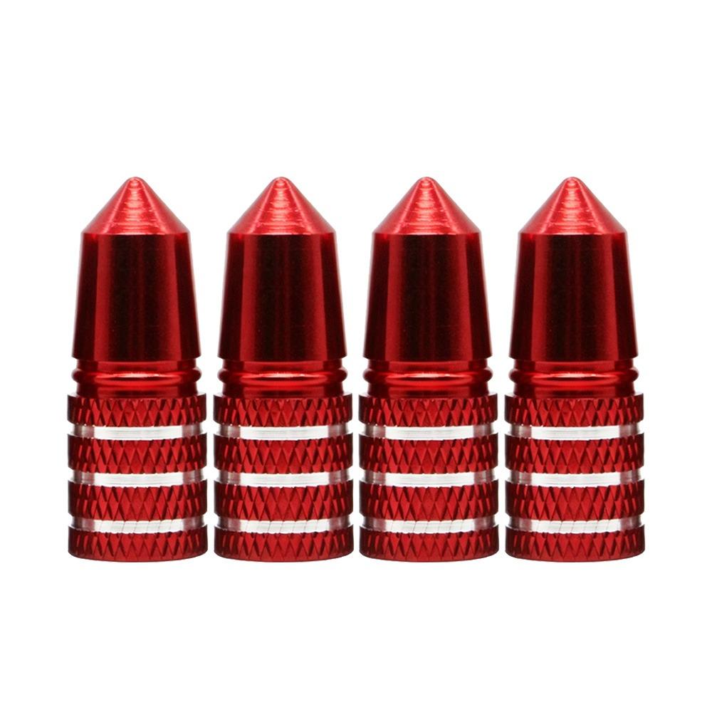 4pcs Aluminum Anodized Tire Valve Caps  for Car SUV Truck