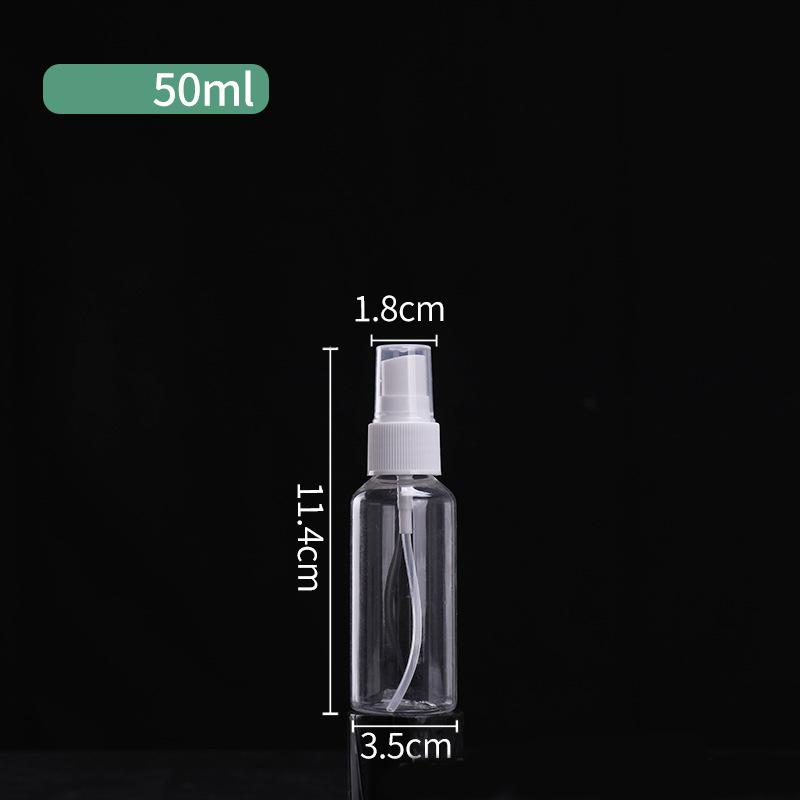 1 шт. Бутылка Прозрачный пластик Пустая бутылка-спрей Портативная Многоразовая Парфюмерия Прозрачный Диспенсер для образцов Маленькая бутылка-спрей