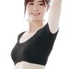 YUMEHAN Antibacterial and Cotton Blend with Large Absorbent Sizes Single Item Sweat-Absorbing Innerwear, Odor-Resistant, Pad, Half-Length, Women's,