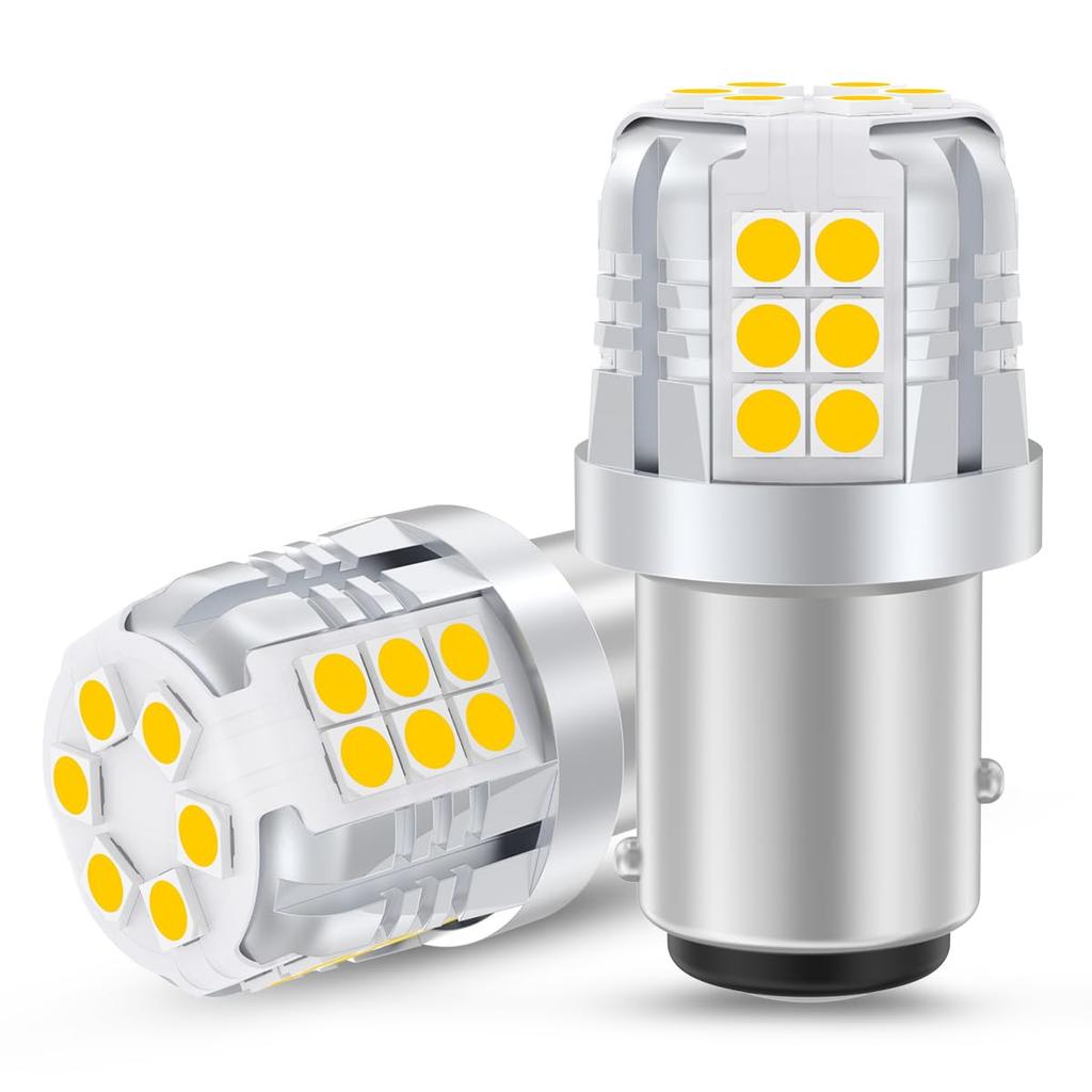 Светодиодная лампа S25 с двумя нитями накала, белая, BAY15D P21/5W, общего назначения