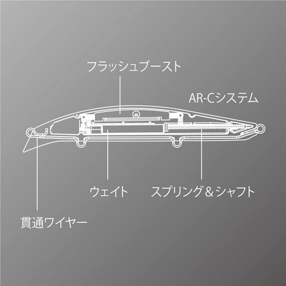 Shimano Saltwater Lure Netsuna Spinbreeze 140S Flash Boost 004 F Clear Pink Sardine Minnow, XG-814U