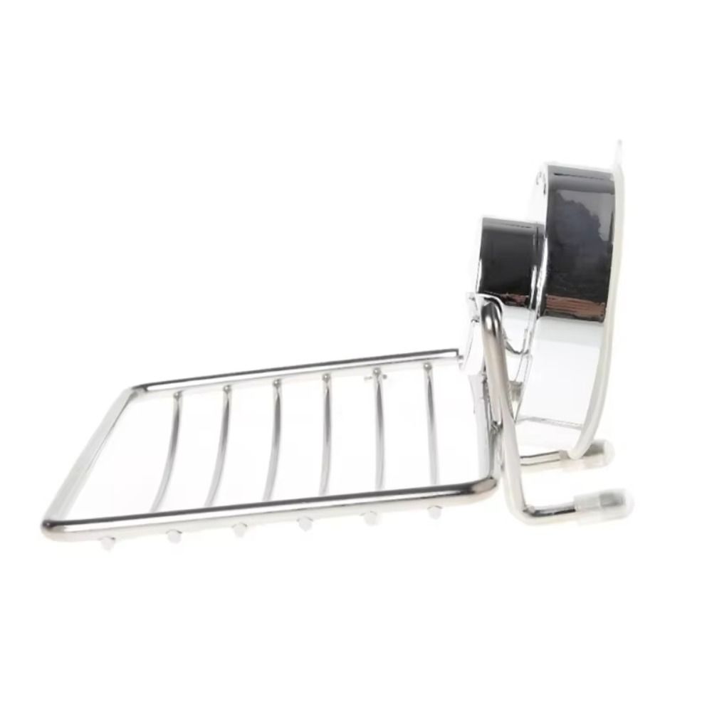 No-Drilling Vacuum Suction Cup Soap Dish Wall Mounted Bathroom Sponge Holder Soap Tray  Bathtub
