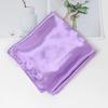 90cm*90cm Solid Color Satin Square Head Scarf Women Fashion Square Head Wrap Shawl Scarves Foulard Hijab Neckerchief Bandana