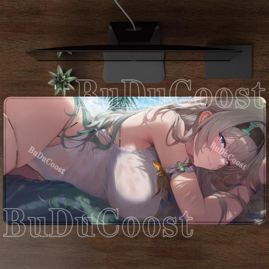 Large Gaming HSR Firefly Honkai Star Rail Mouse Pad Kawaii HD Printing Office Desk Mat Cabinet Keyboard Anime Sexy Girl Mousepad