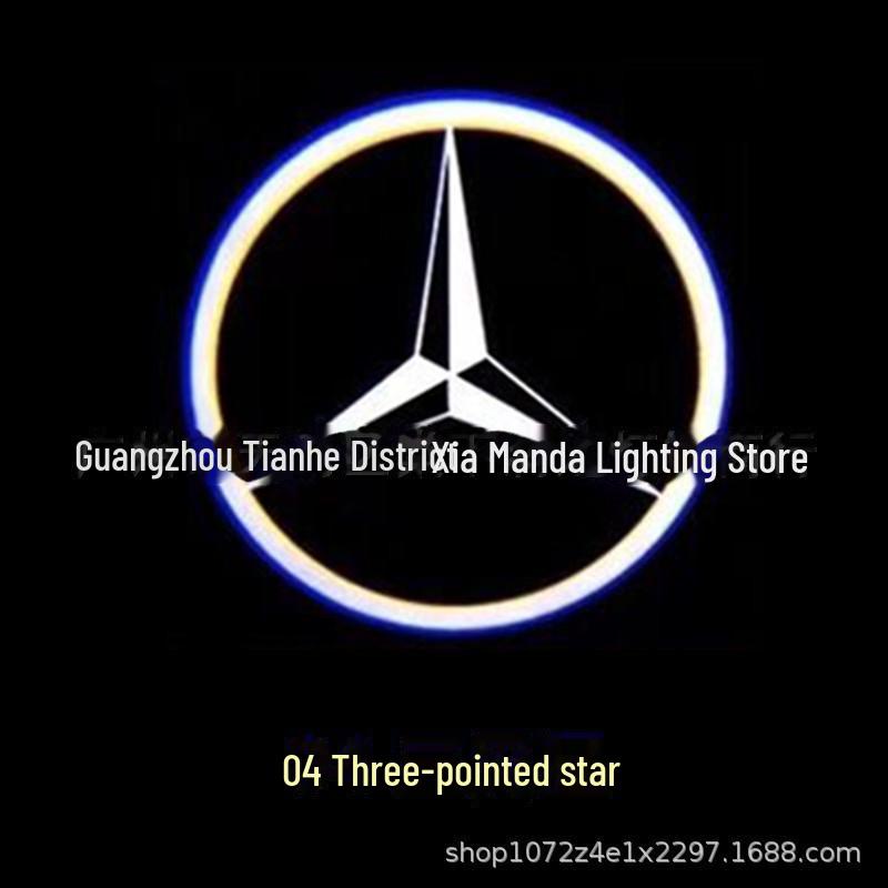 Дверной проекционный лазерный свет для Mercedes-Benz S-Class W220, SL-Class R230, CL-Class W215