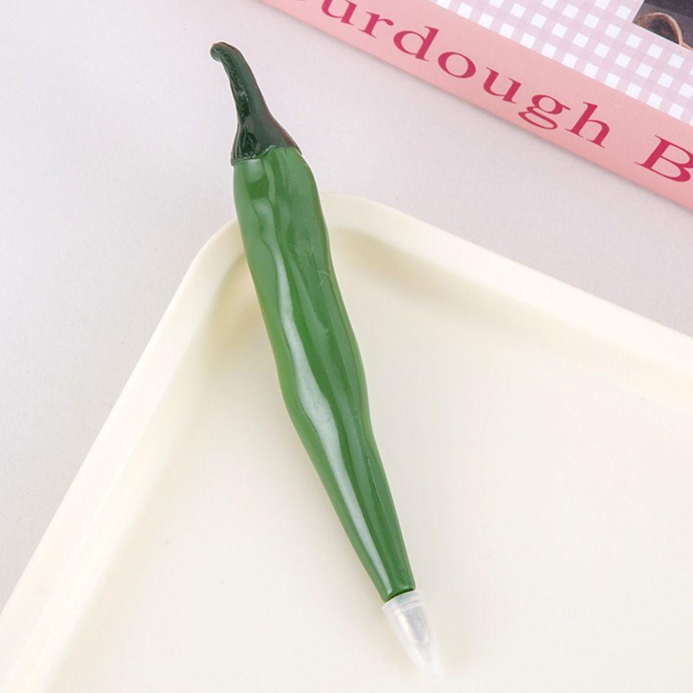 Шариковая ручка с имитацией овощей и фруктов Магнитные пишущие инструменты Высококачественная гелевая ручка для студентов