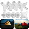 9Pcs/Set PVC Straight Elbow Cross Connector Joint 60 90 120 135 Degree Tee Connector PVC Pipe Fitting DIY Tent Fixed Fittings