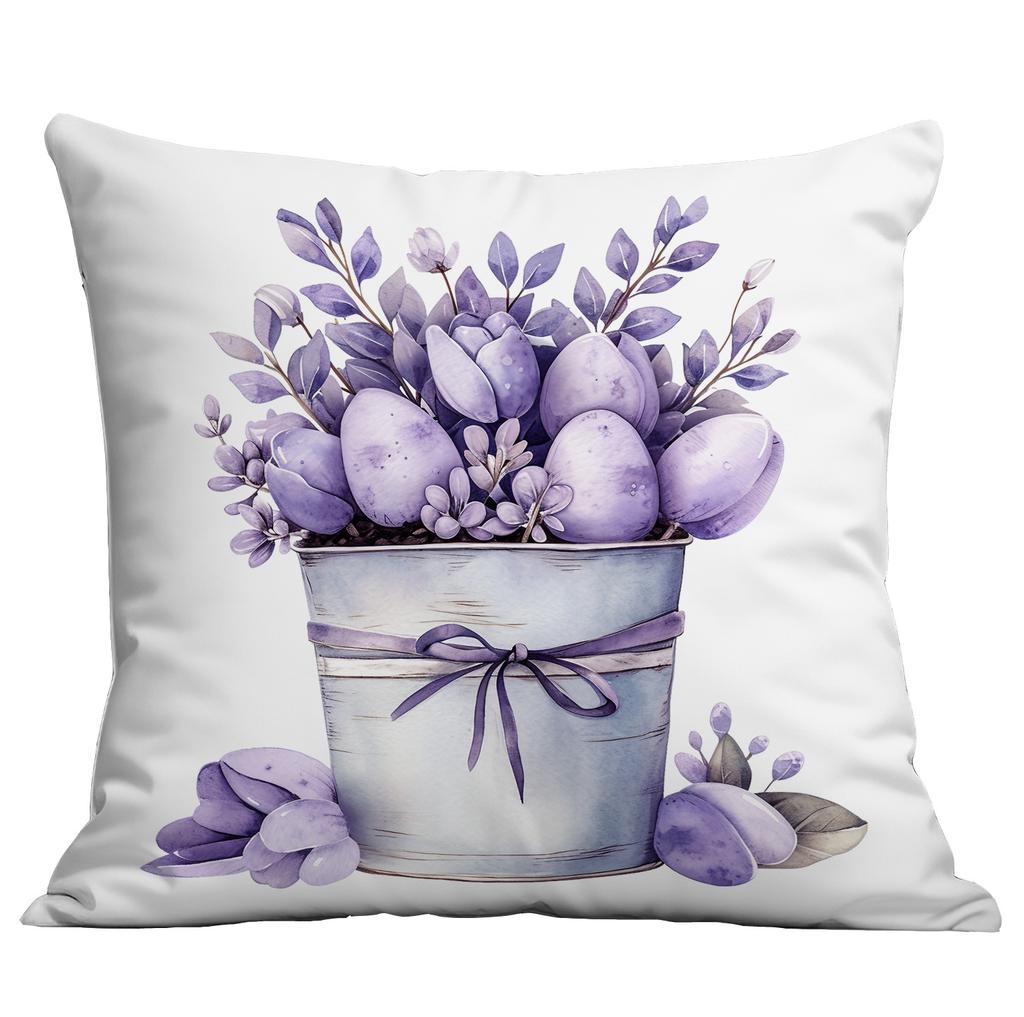 New Easter Lavender Pillow Case Home Living Room Sofa Cushion Pillow Case